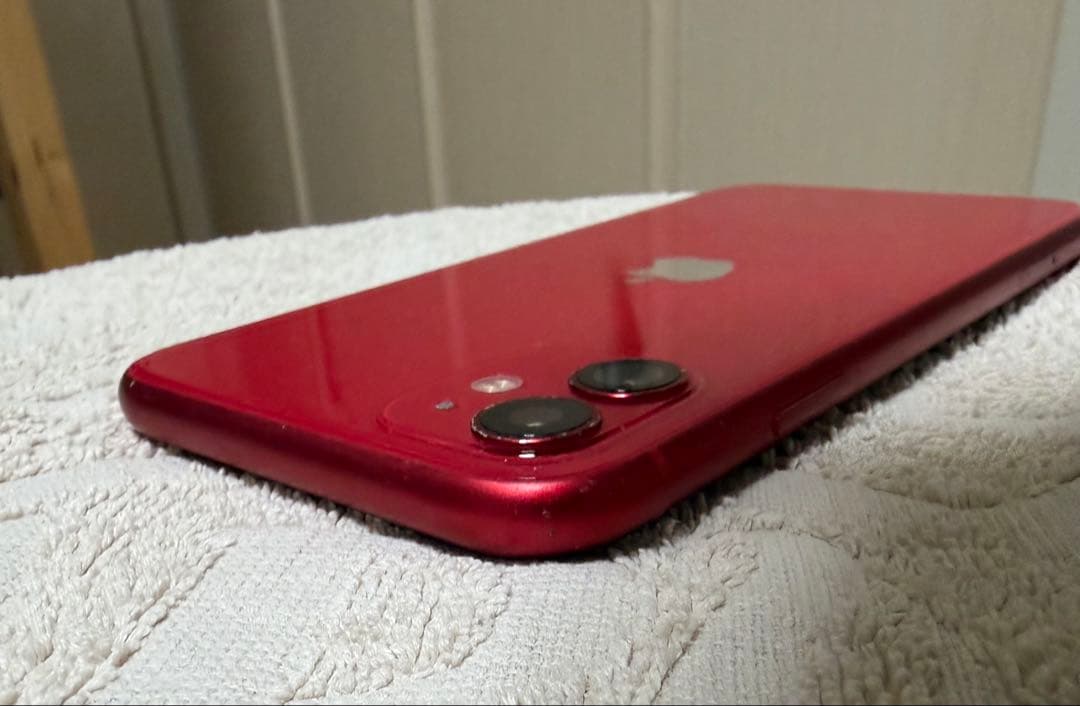 【美品】iPhone 11 レッド 128 GB SIMフリー