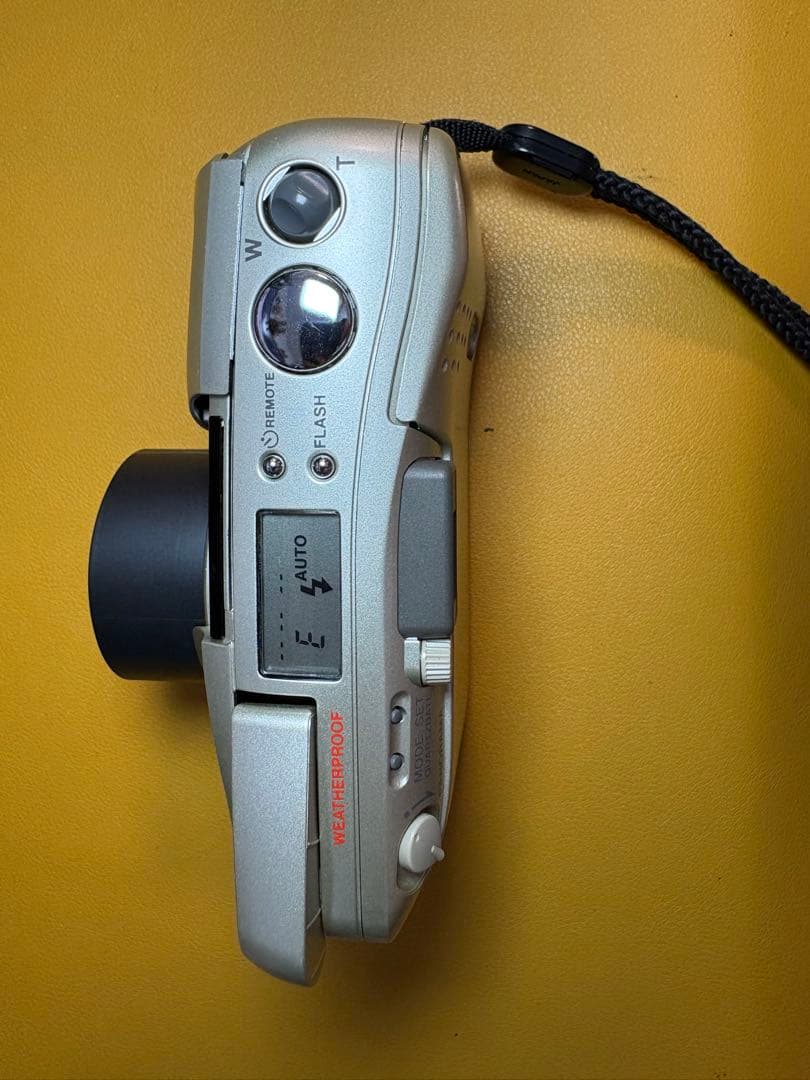 OLYMPUS μ[mju:] ZOOM 105 コンパクトフィルムカメラ　動作
