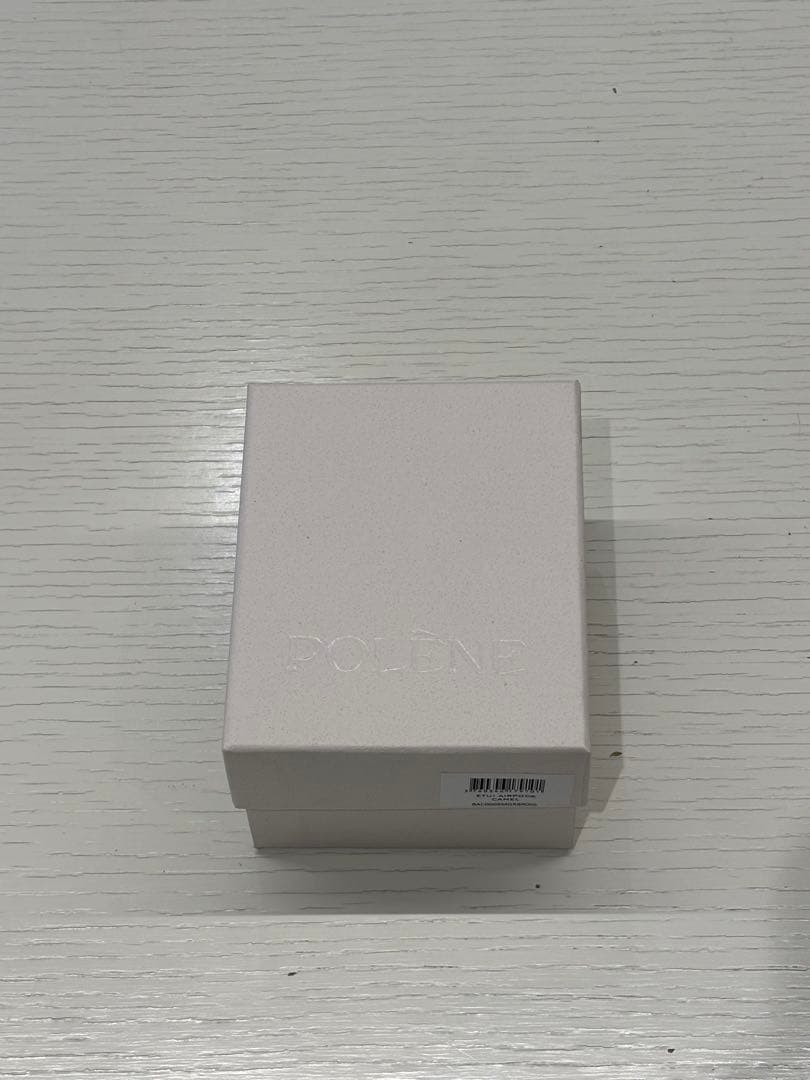 POLÈNE ブラウン レザー イヤホンケース