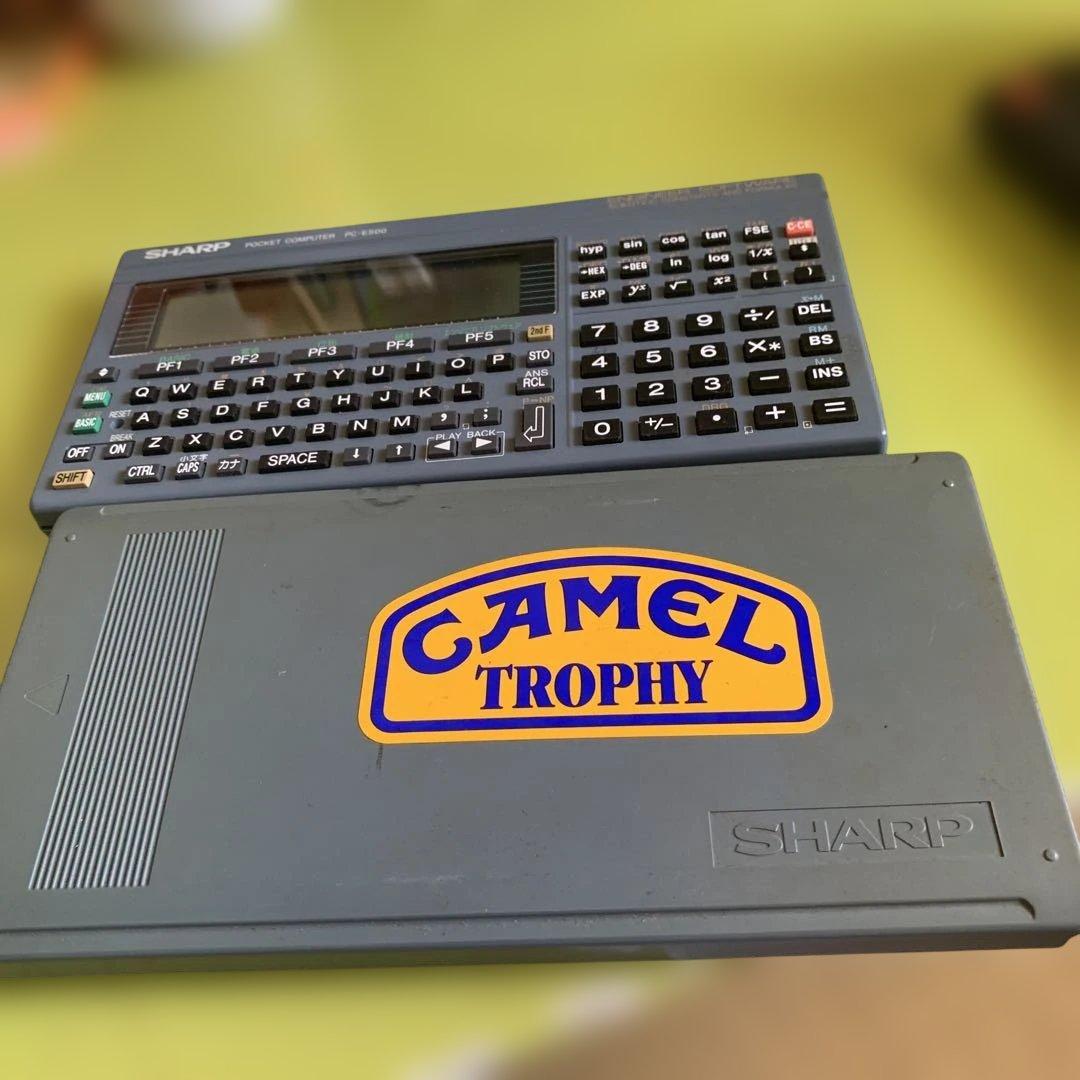 SHARP ポケットコンピュータ PC-E500