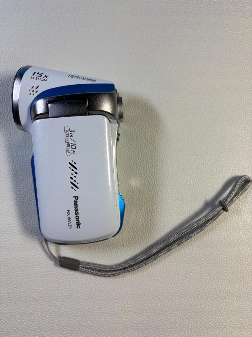 【美品】Panasonic HX-WA20 防水仕様 16GBメモリ＆ケース付