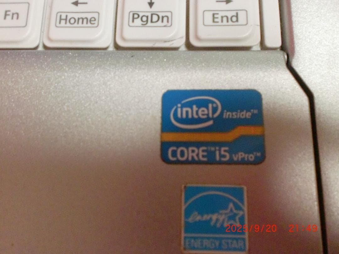 Panasonic CF-SX2 ノートPC 本体 DVD付き　説明文必読