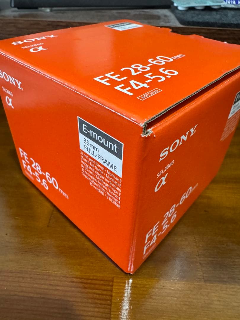 SONY EF28-60mm F4-5.6 SEL2860 美品です