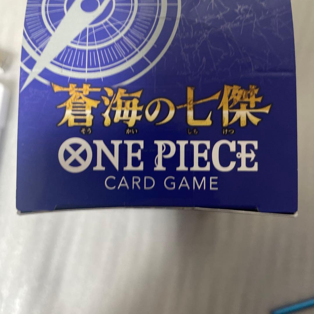 カ*イ様 蒼海の七傑　box テープ付き　未開封　ワンピースカード