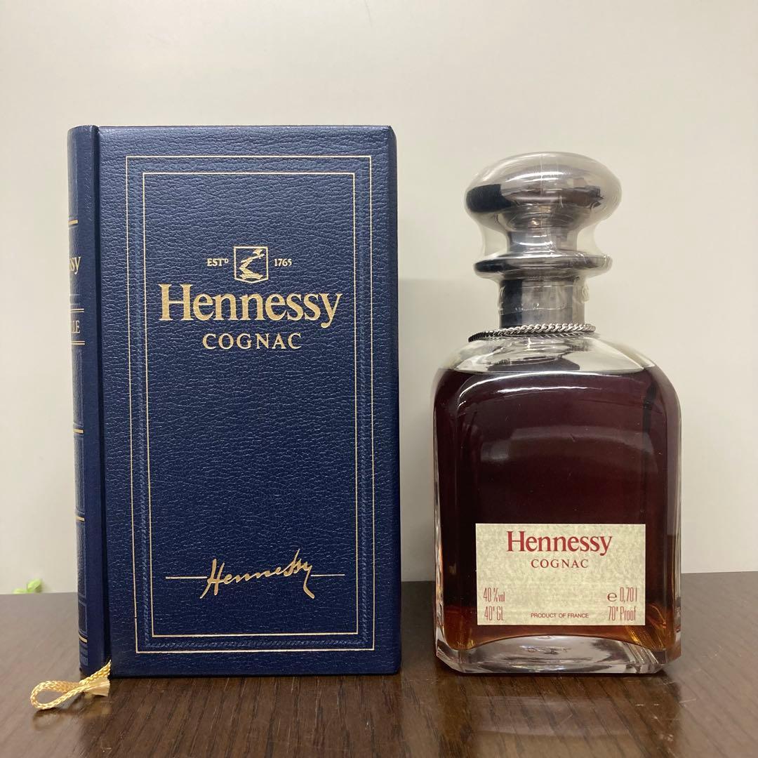 ヘネシー シルバートップ コニャック Hennessy cognac 青　ブック