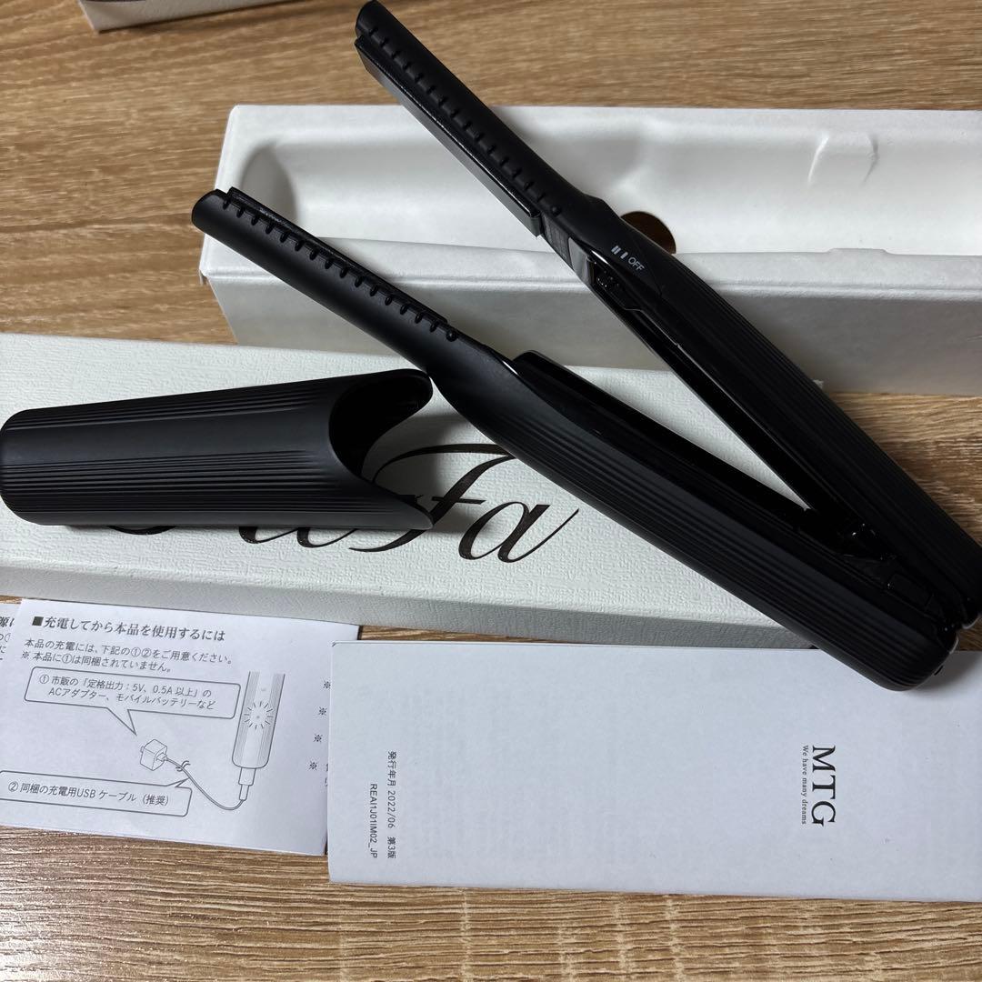 refa リファ　コードレスヘアアイロン　RE-A103A 美品　最安値