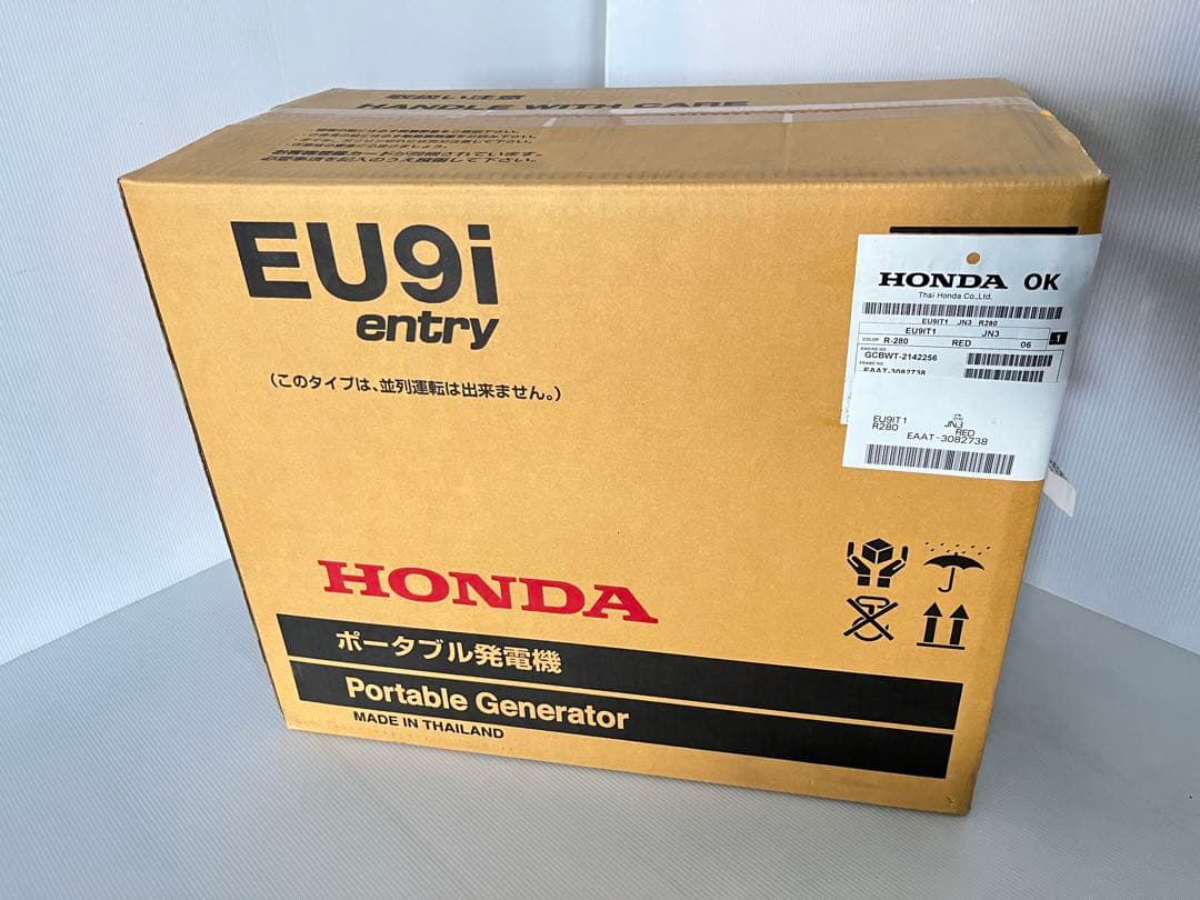 ホンダEU9i /インバーター発電機 ガソリン/新品未開封/化粧箱入り/
