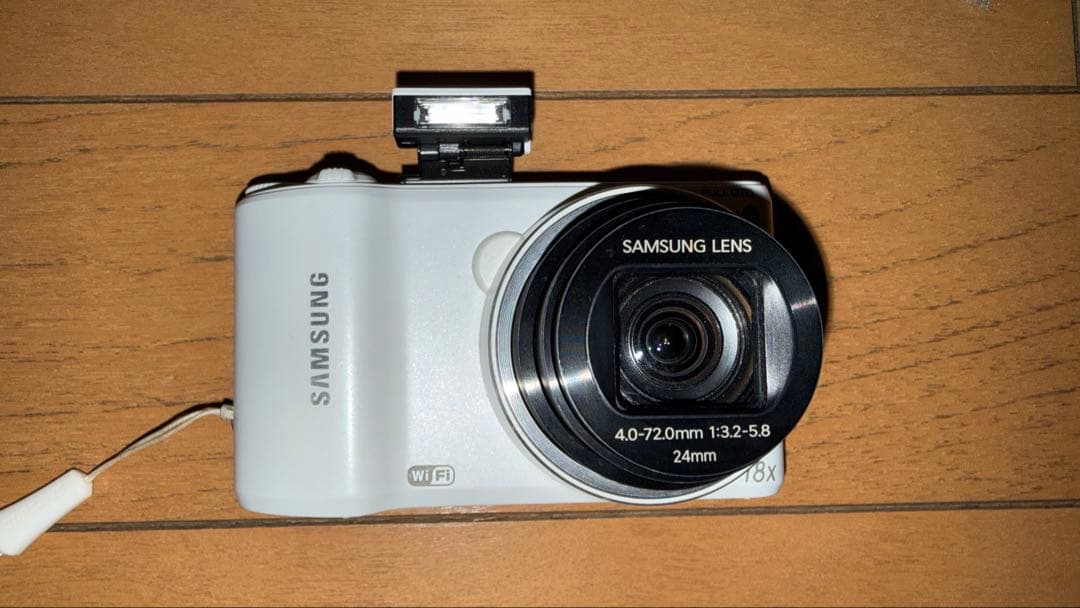 Samsung WB250F コンパクトデジタルカメラ 白