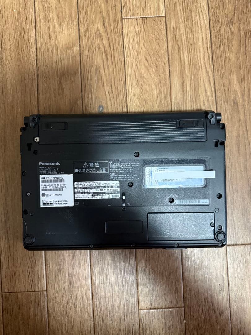 その他ノートPC本体 Let's note CF-J10 Core i5 Windows11pro