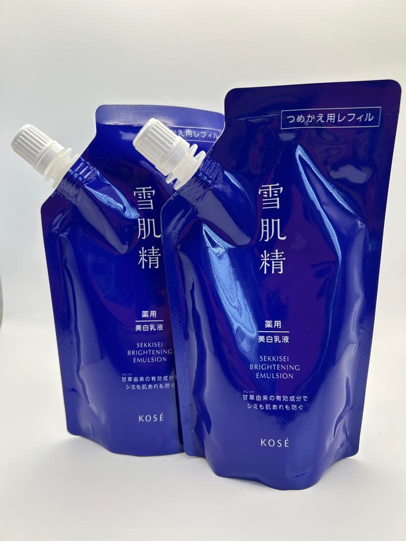 KOSÉ 雪肌精 美白乳液 ブライト二ングエマルジョン 120ml レフィル