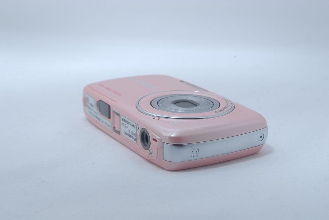 極美品 Panasonic コンデジ 可愛い ピンク デジカメ スマホ転送可能♥️