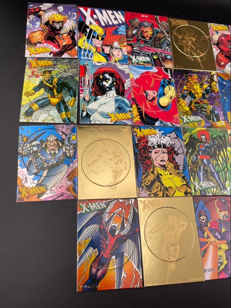 【中古品】X-MEN エックスメン　カード　Meiji marvel まとめ売