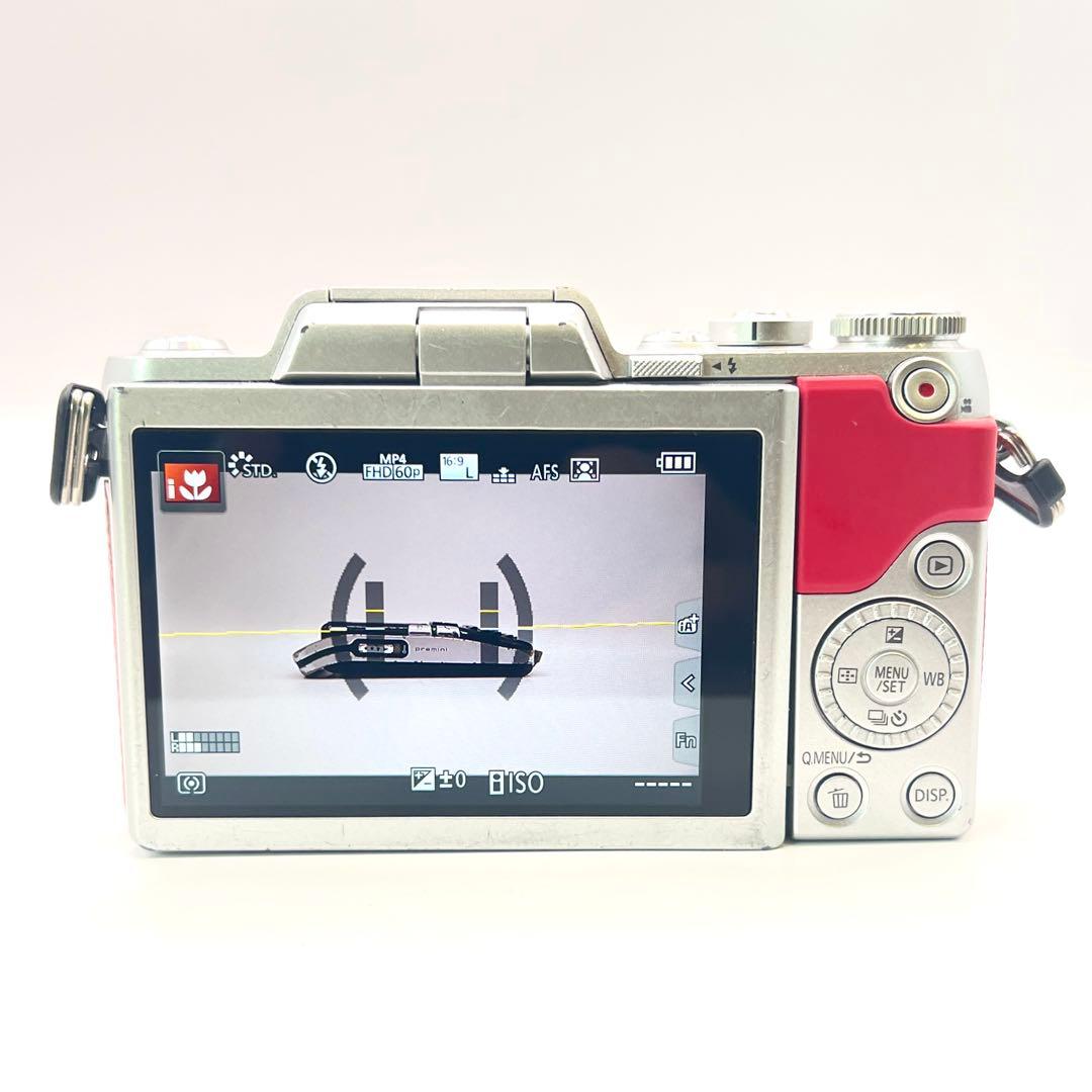 Panasonic LUMIX DMC-GF7 ピンク ダブルズームキット