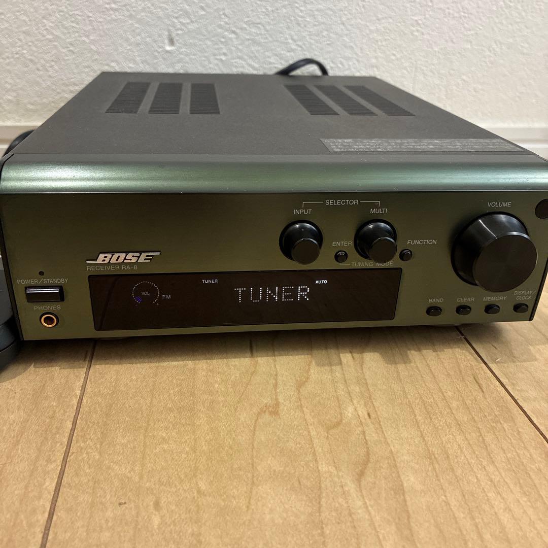 BOSE RA-8 プリメインアンプ　希少　リモコン付き　いい音です