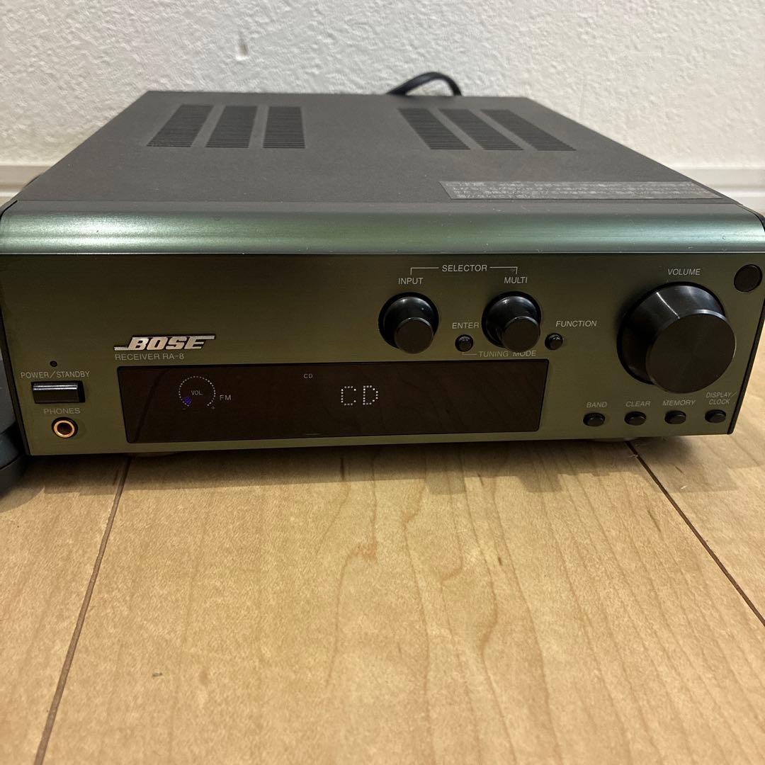 BOSE RA-8 プリメインアンプ　希少　リモコン付き　いい音です