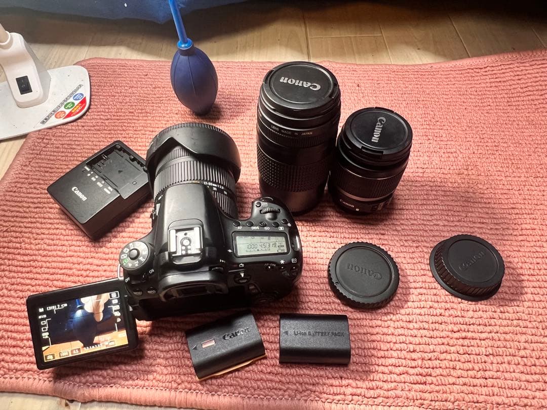 Canon EOS 70D + Sigma 17-50mm + レンズ