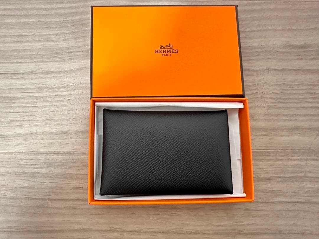 新品未使用 HERMES エルメス カードケース カルヴィ