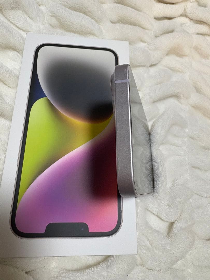 iPhone14 パープル 256GB SIMフリー 機能不良なし　箱付き
