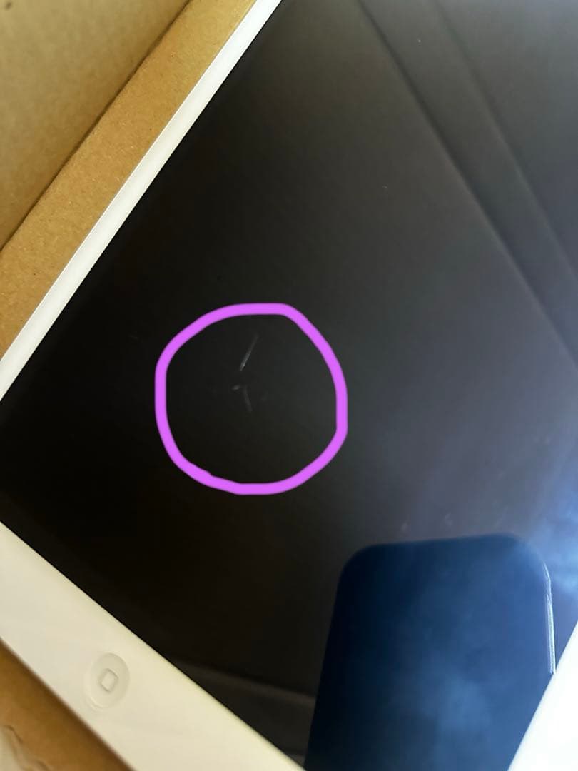 iPad Air 初代32GB シルバー新品純正ケーブル・純正ケース付