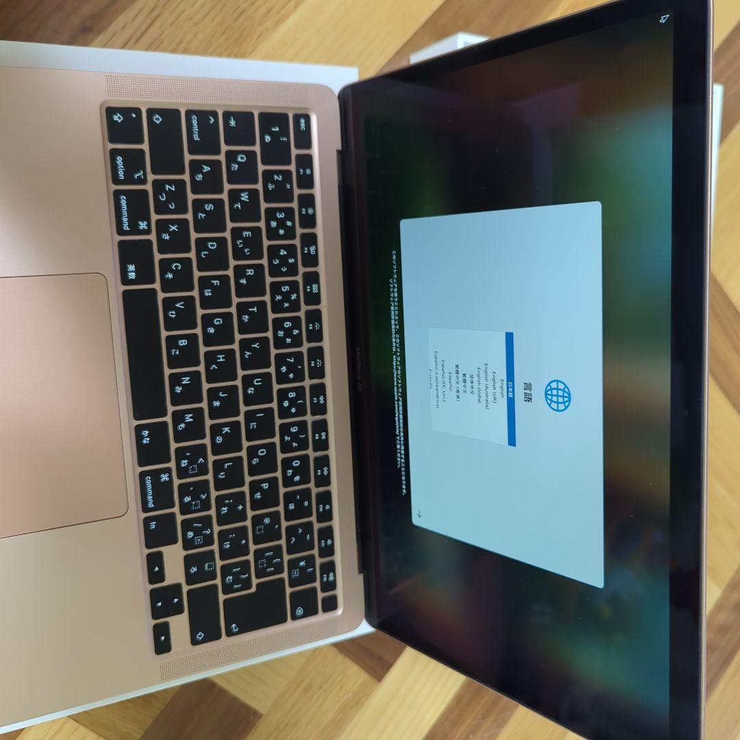 MacBook Air 2020 16GB/256GB Core i5 ゴールド