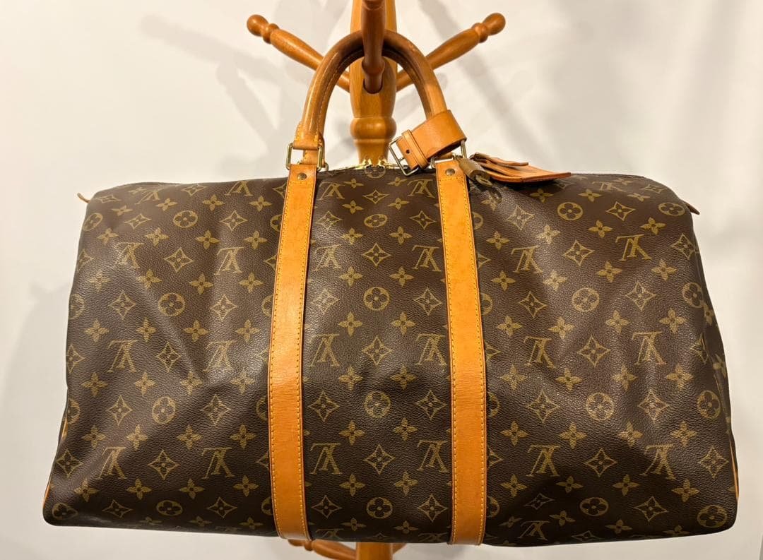 Louis Vuitton ボストンバッグ モノグラム 南京錠・鍵付き