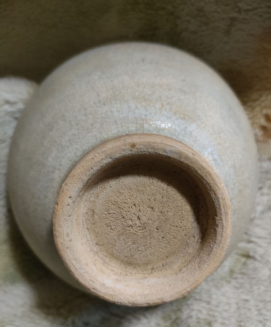 安南交趾井戸茶碗　ベトナム　時代物　骨董アンティーク