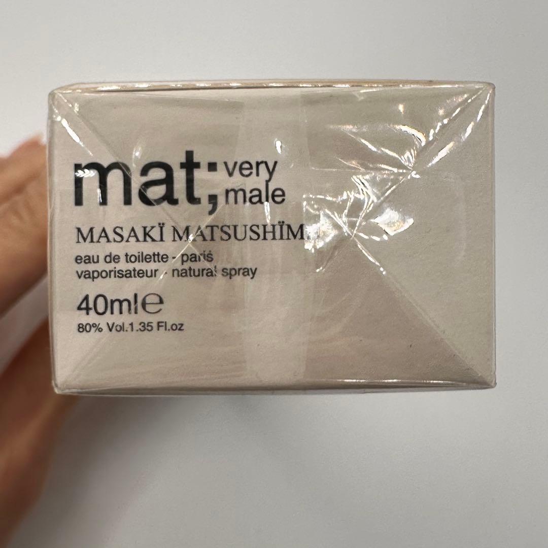 新品未開封　マサキマツシマ　マット　ヴェリーメール　オードトワレ　40ml