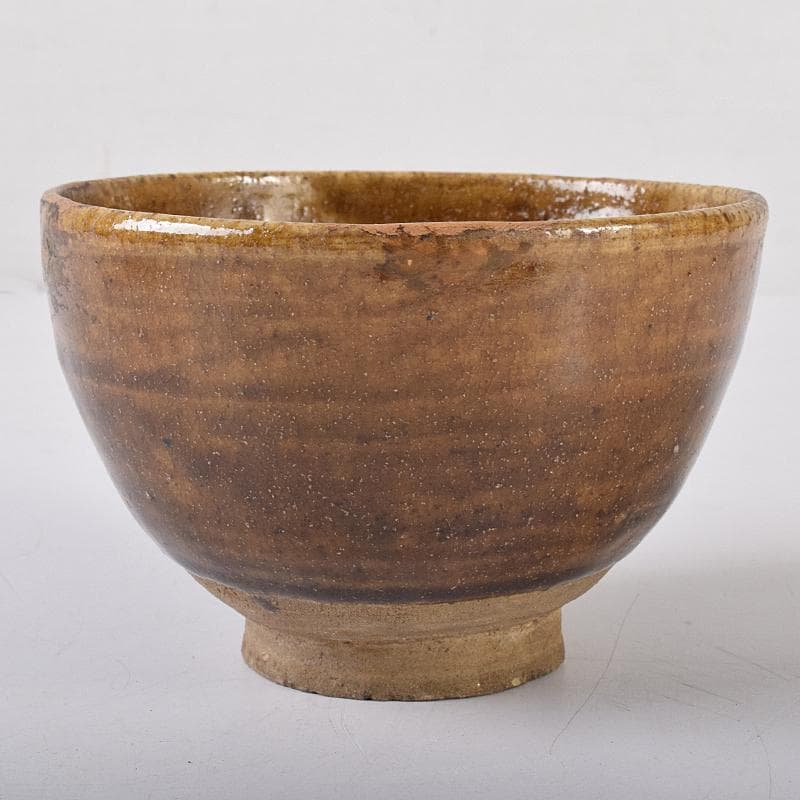 茶道具　尾張藩隠し窯　尾呂焼　茶碗　時代箱付　M　R8129