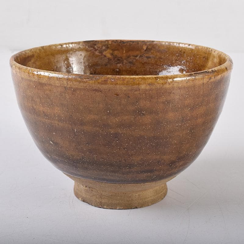 茶道具　尾張藩隠し窯　尾呂焼　茶碗　時代箱付　M　R8129