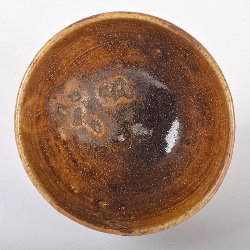 茶道具　尾張藩隠し窯　尾呂焼　茶碗　時代箱付　M　R8129