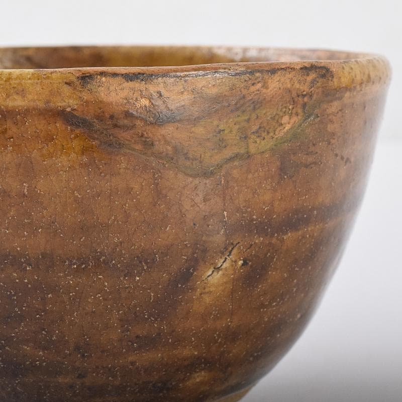 茶道具　尾張藩隠し窯　尾呂焼　茶碗　時代箱付　M　R8129