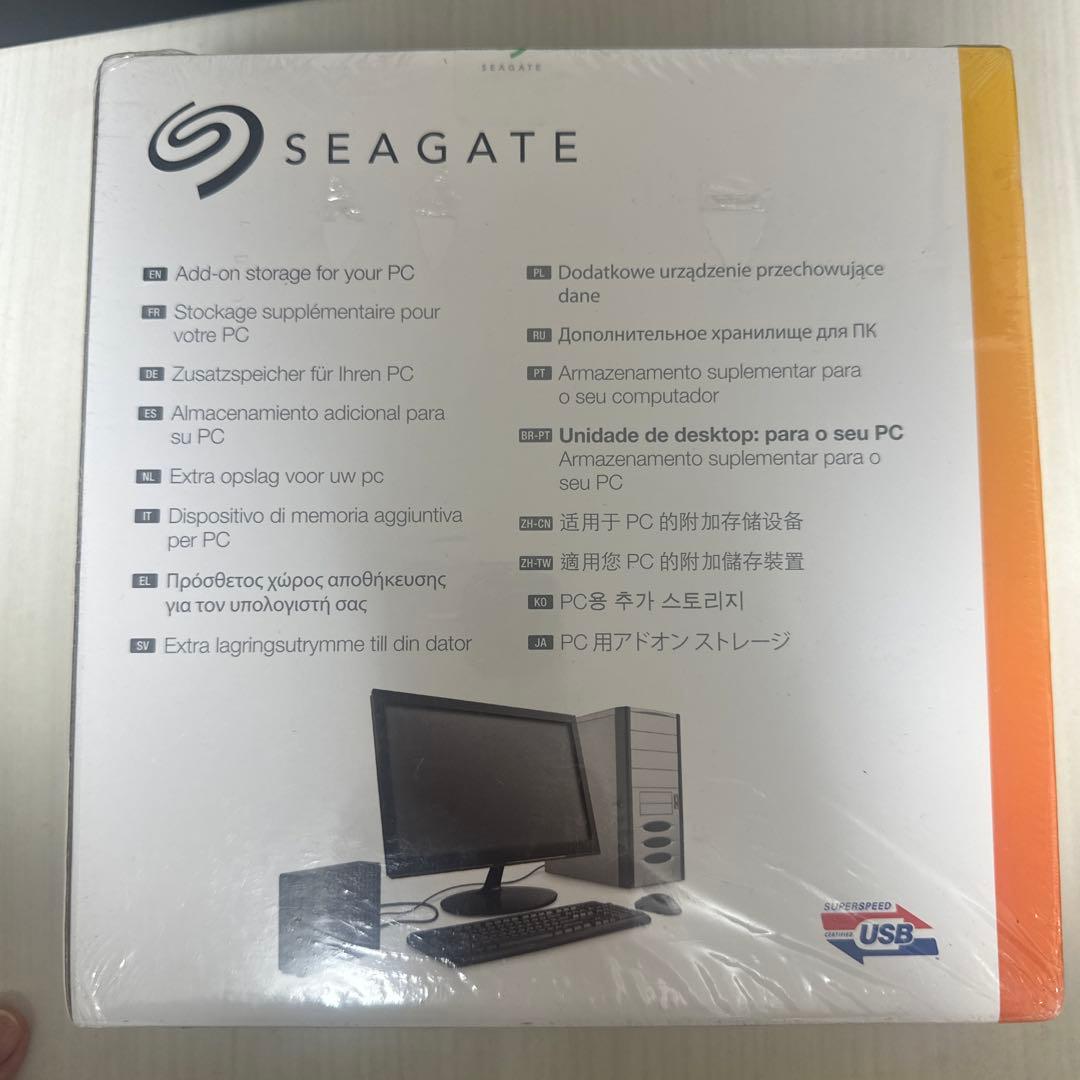 SEAGATE Expansion 12TB デスクトップHDD