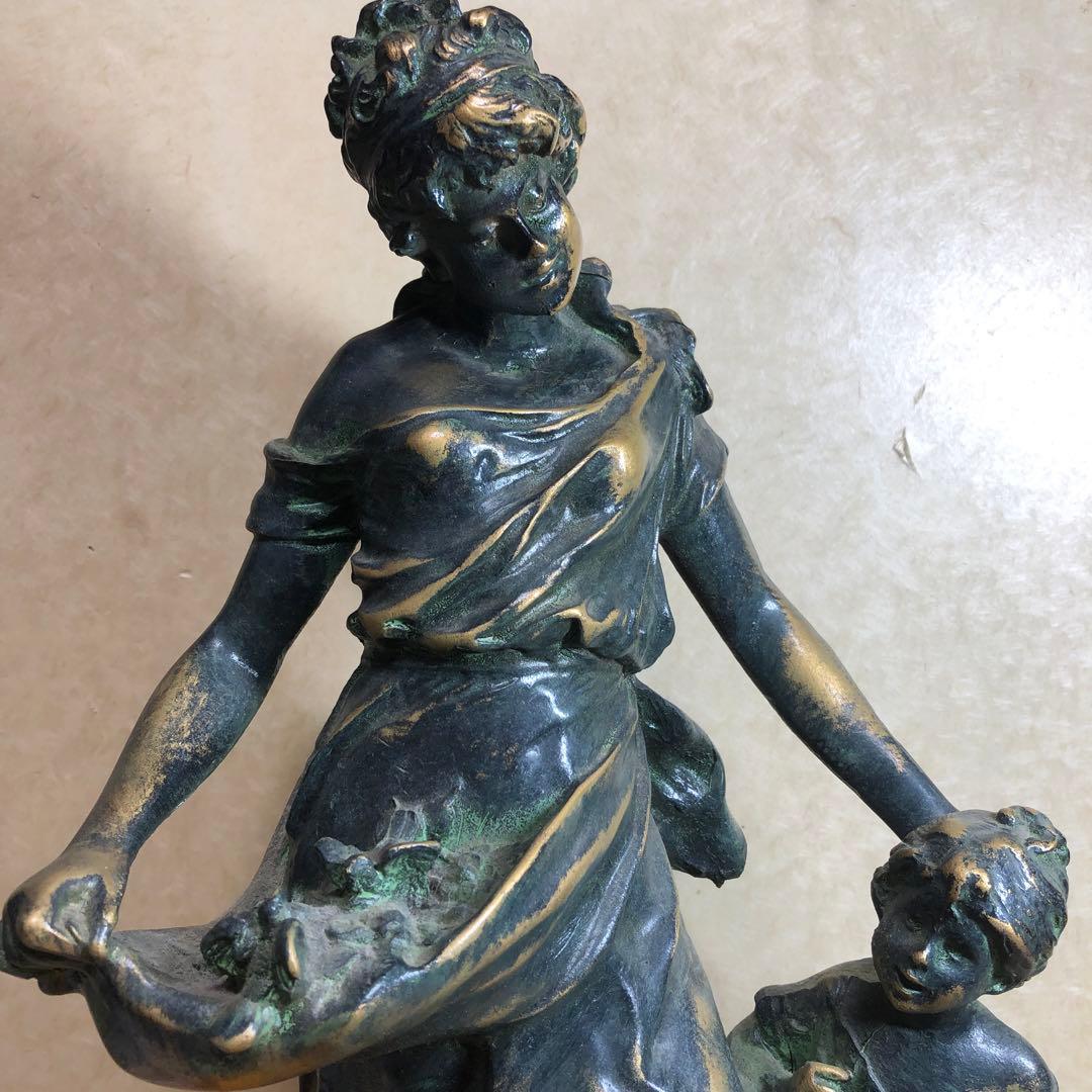花を積む親子オブジェ