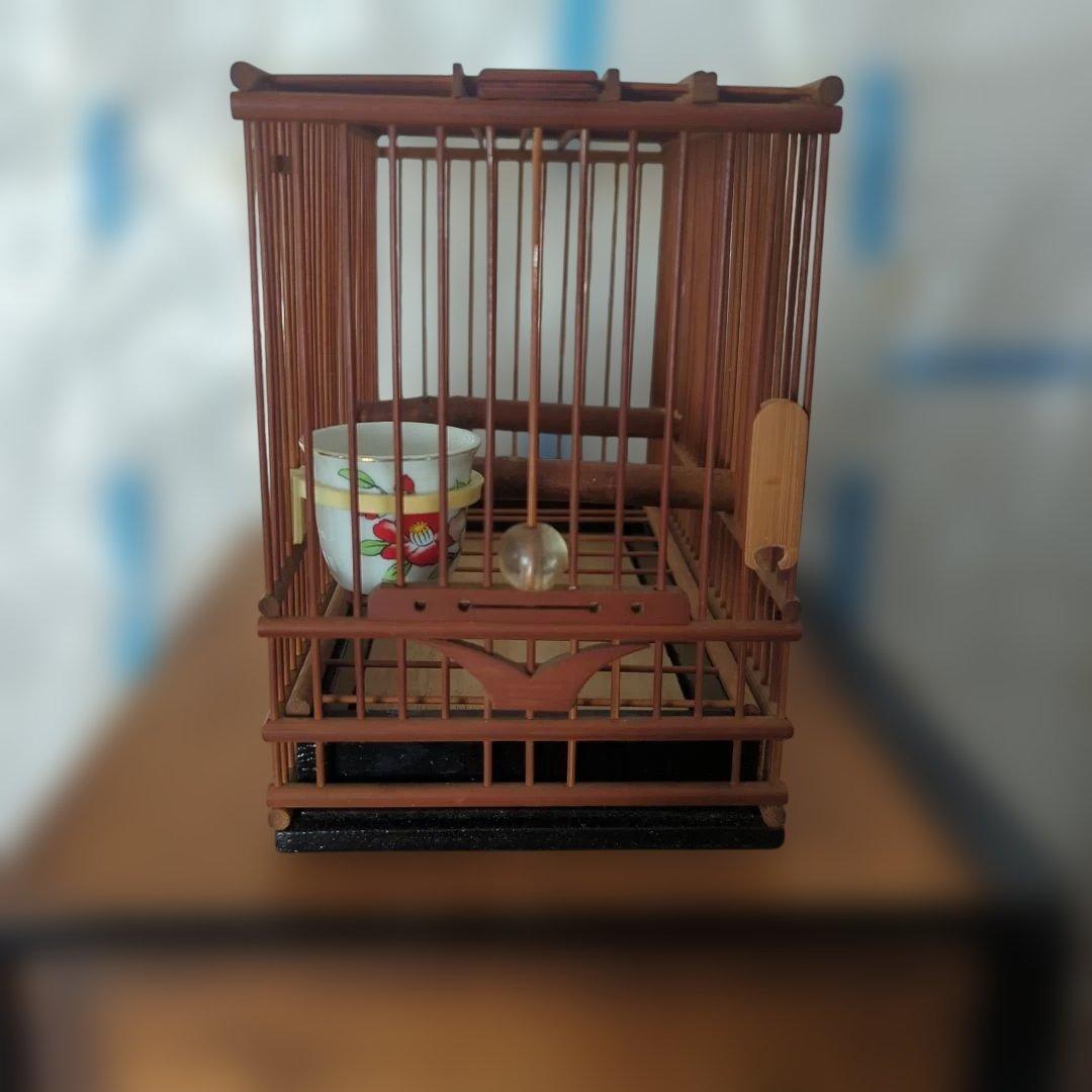 鳥籠６個セット　6羽用桶。