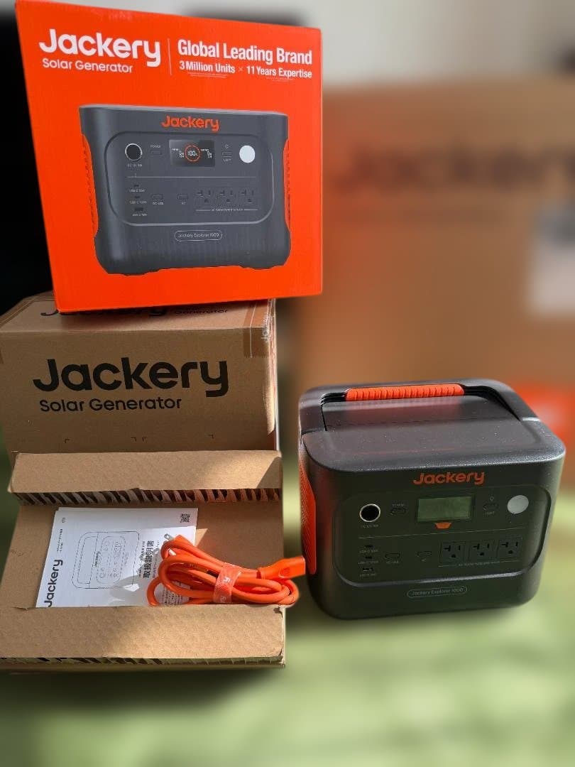 Jackery Explorer 1000 New　ポータブル電源
