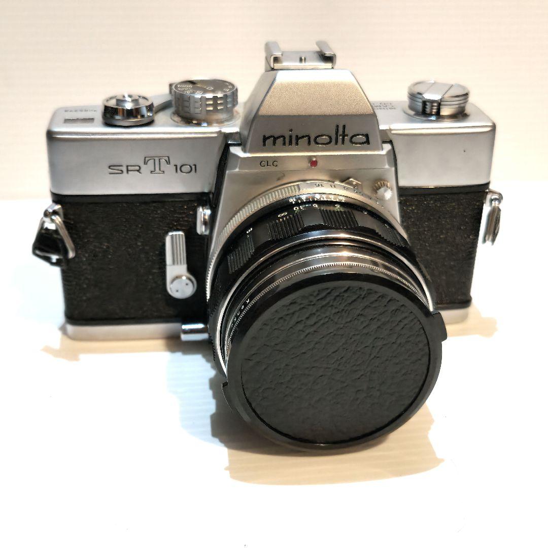 【美品 希少】MINOLTA SRT101 フィルムカメラ オールドカメラ