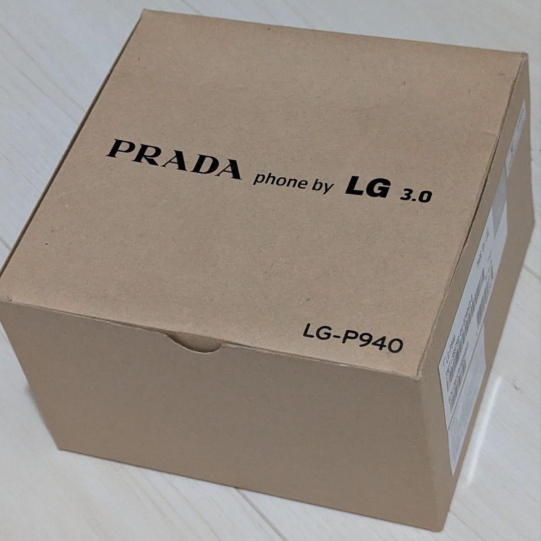 【中古品】PRADA Phone by LG-P940 ブラック