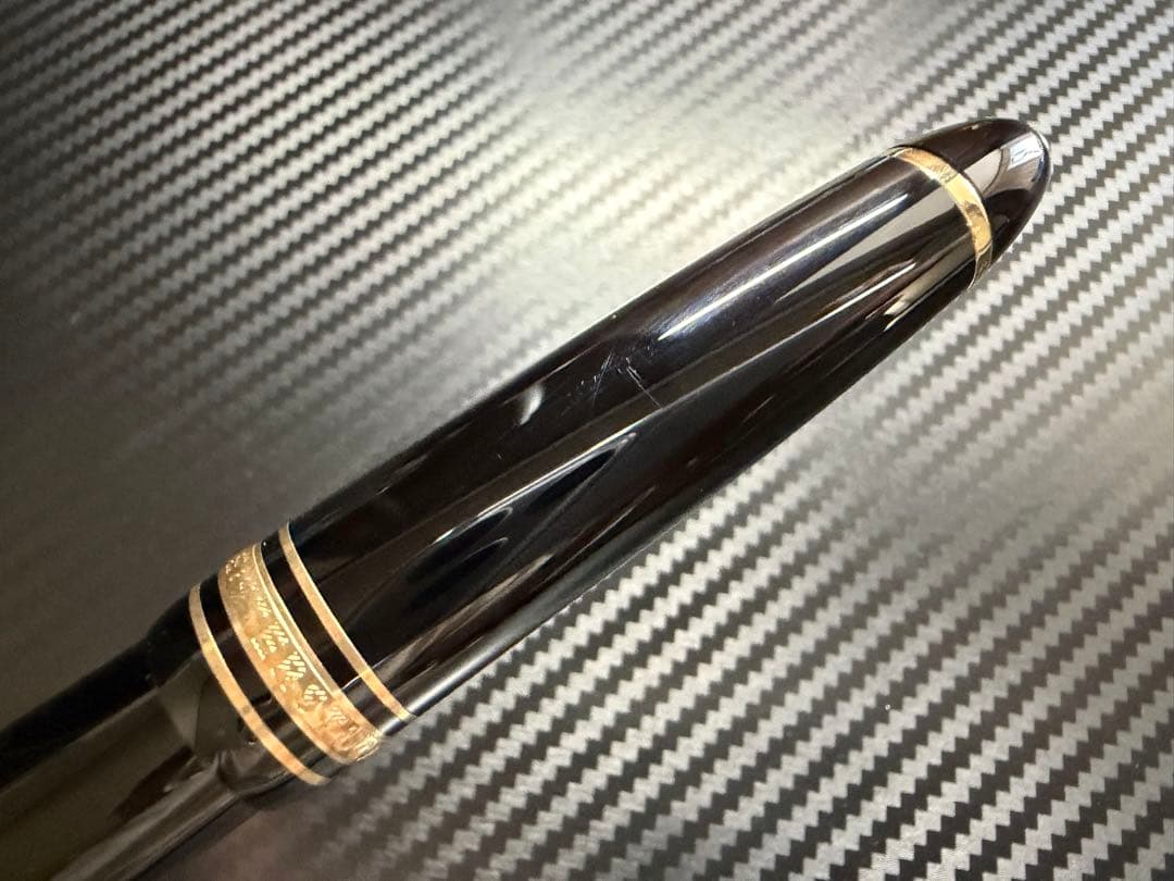 未使用に近い モンブラン ル・グラン 146 ブラック 中白 M 中字 万年筆