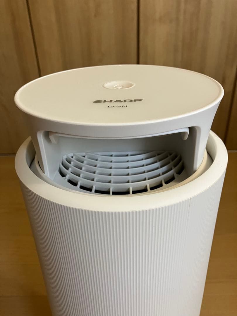 [写真、説明追加]SHARP DY-S01-W プラズマクラスター除菌脱臭機
