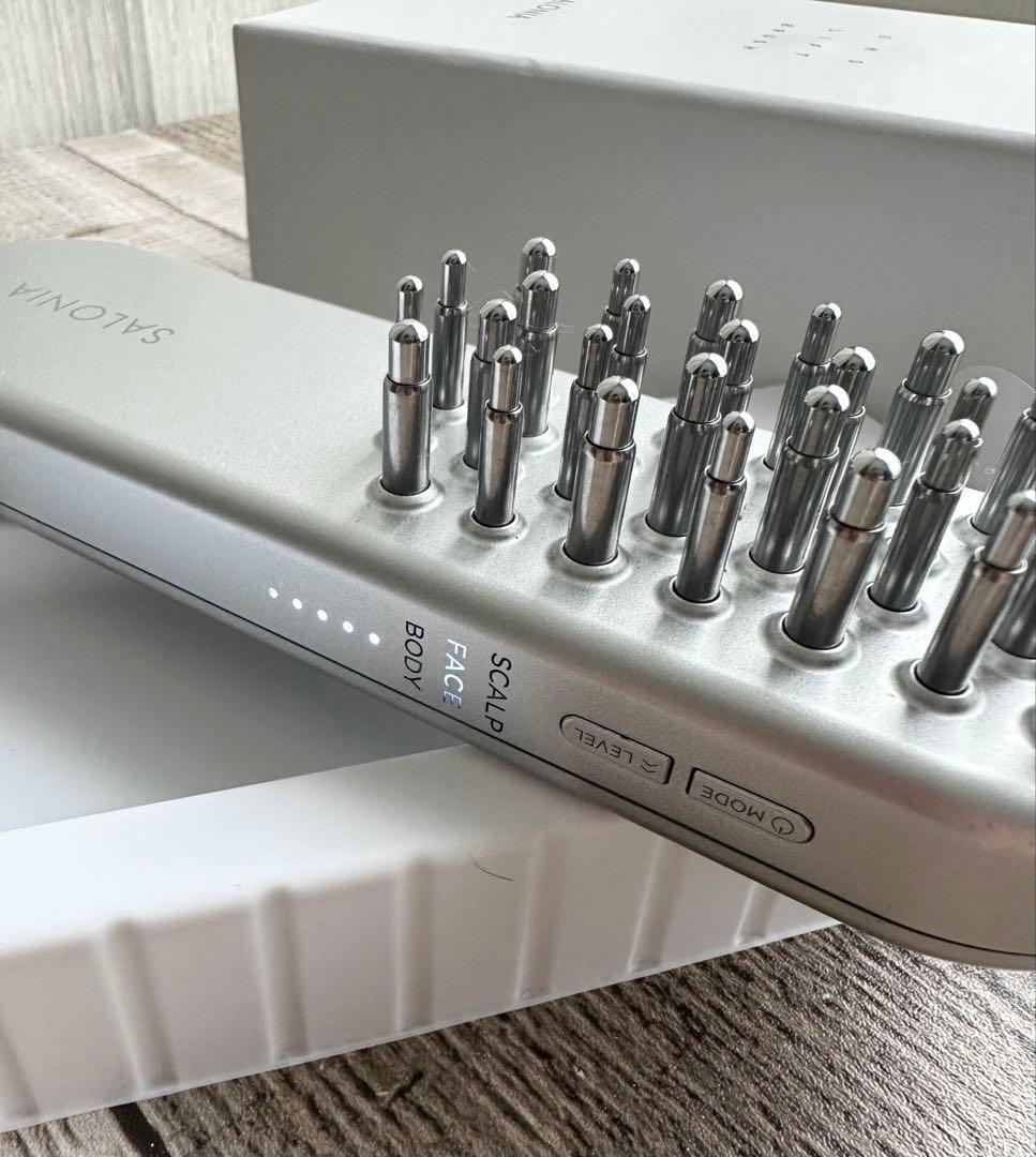 SALONIA サロニア EMS 電気ブラシ 電動頭皮ブラシ ◾️Amazon限定