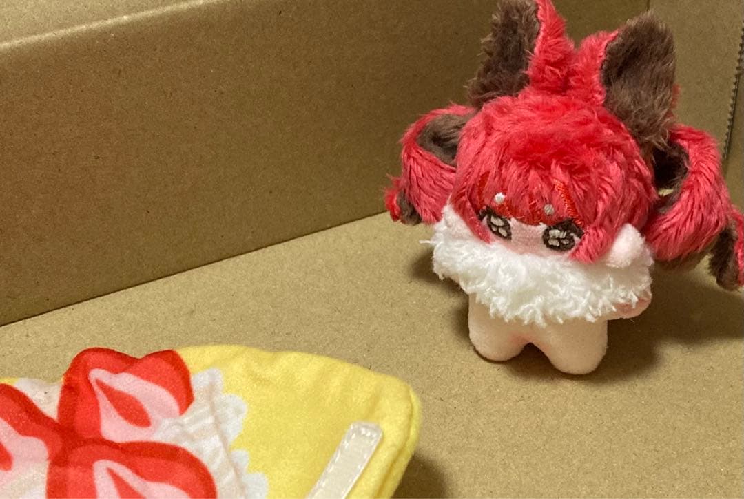 自作ぬいぐるみ・イチゴチョコちゃん