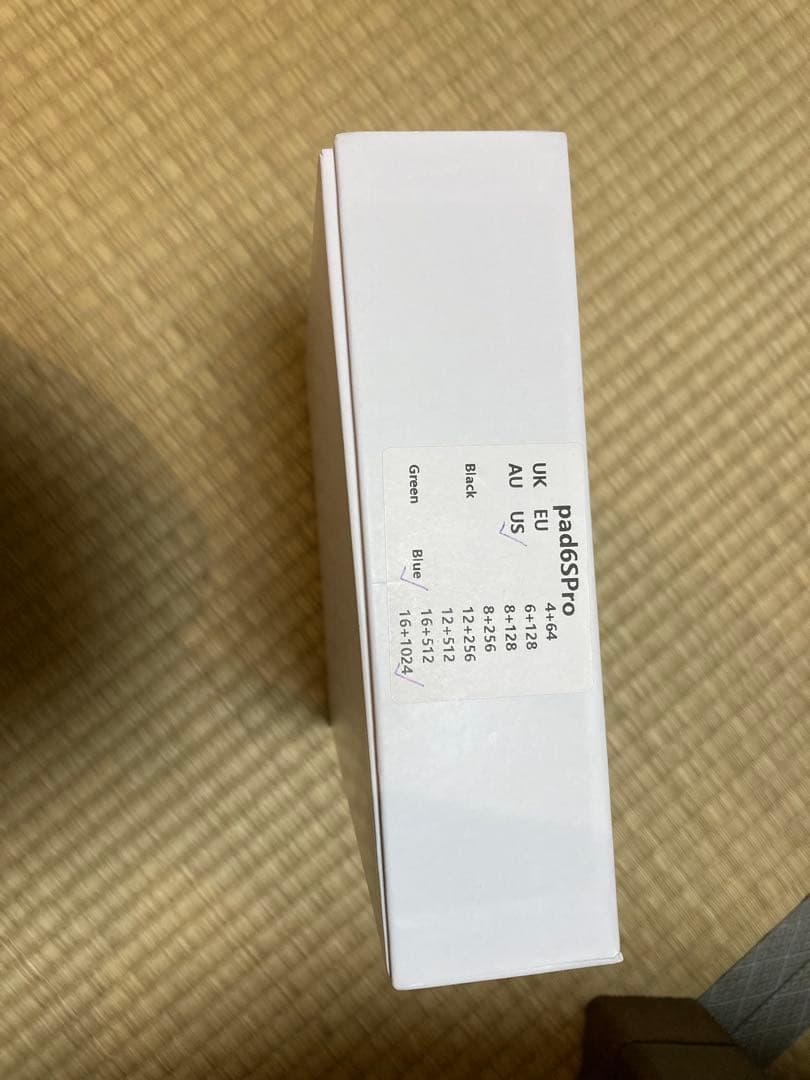 Androidタブレット本体 pad6spro 128gb