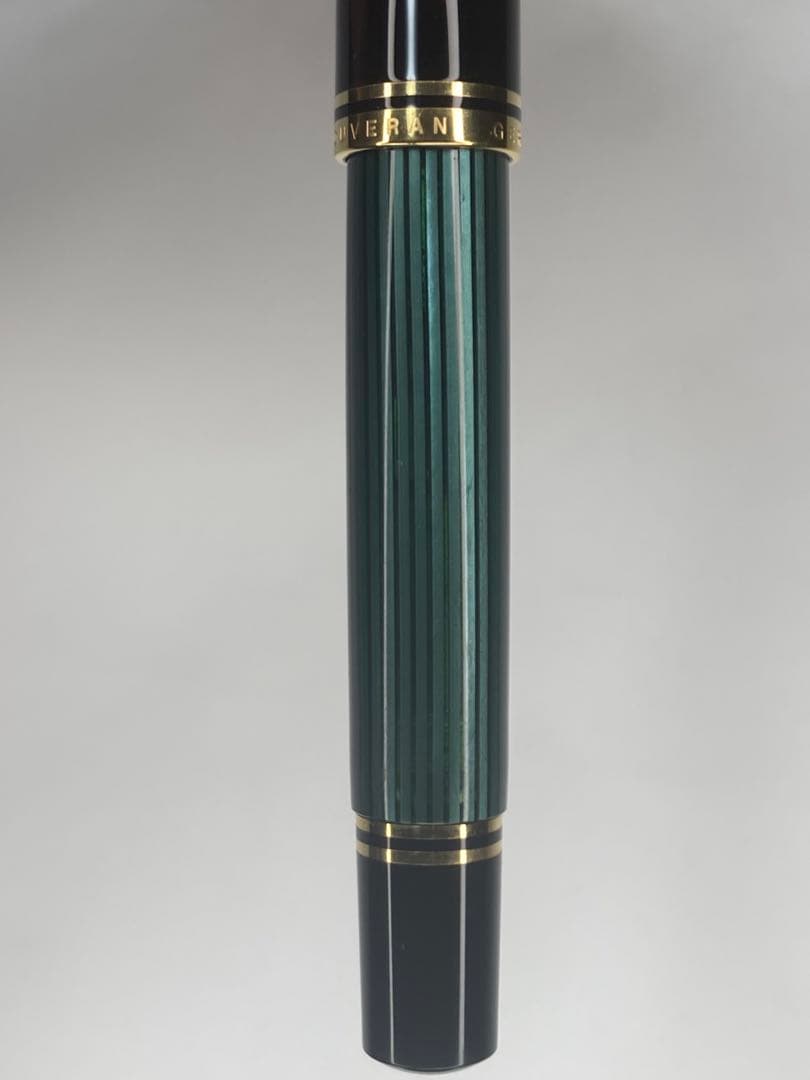 pelikan万年筆 スーべーレーンM800緑縞・M（中字）