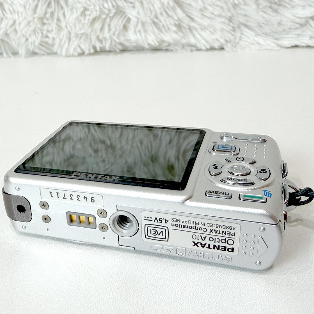 【動作確認・美品】PENTAX ペンタックス デジタルカメラ Optio A10