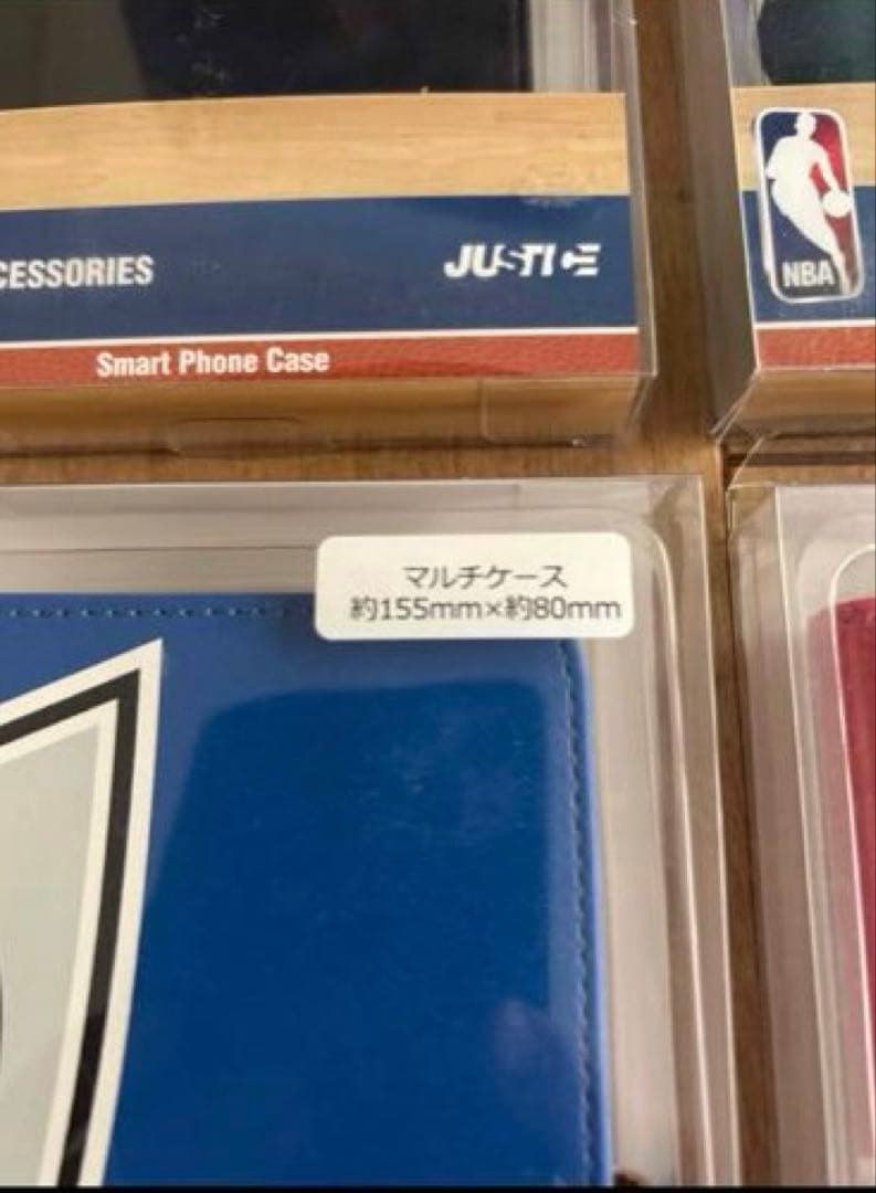JUSTICE ジャスティス NBA手帳型 スマホ マルチケース