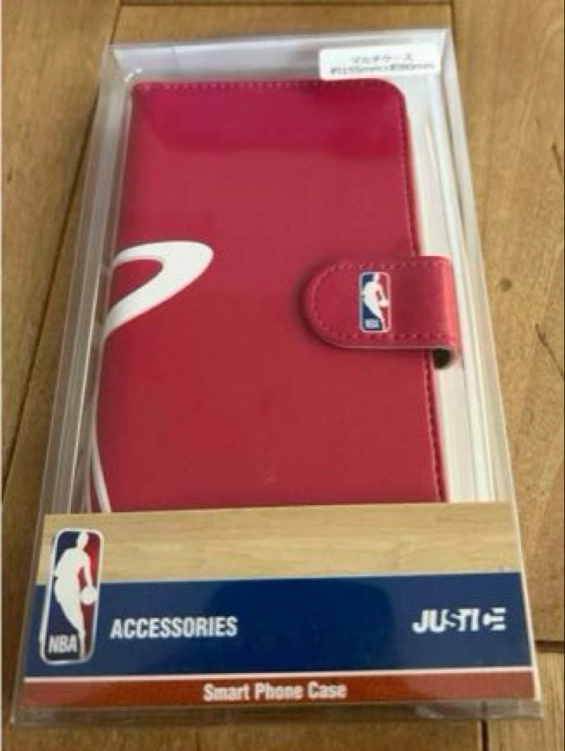 JUSTICE ジャスティス NBA手帳型 スマホ マルチケース