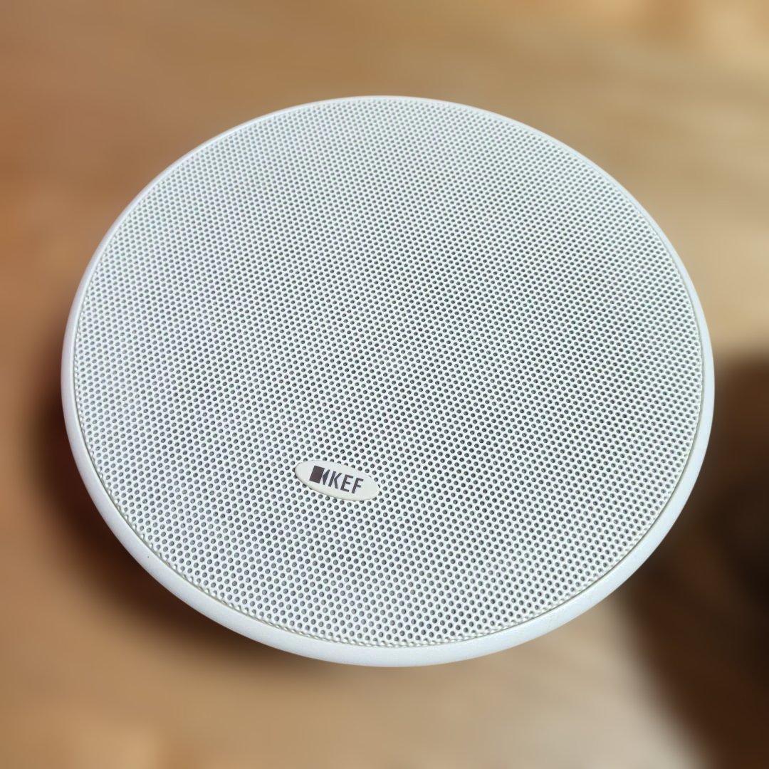 KEF 埋め込みスピーカー Ci130CR ホワイト 2個