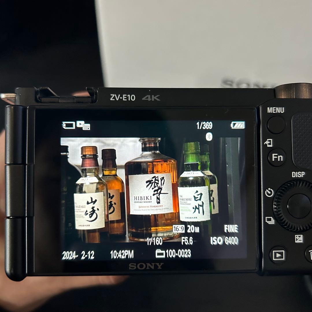 SONY ZVE-10 ミラーレス一眼カメラ ズームレンズ付き