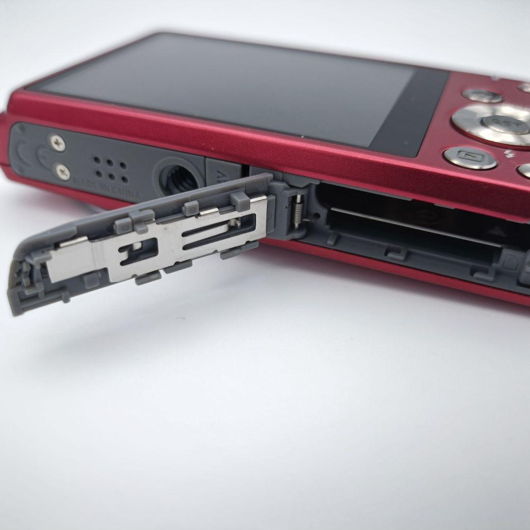 美品　CASIO EXILIM EX-ZS27 レッド 動作品 デジカメ
