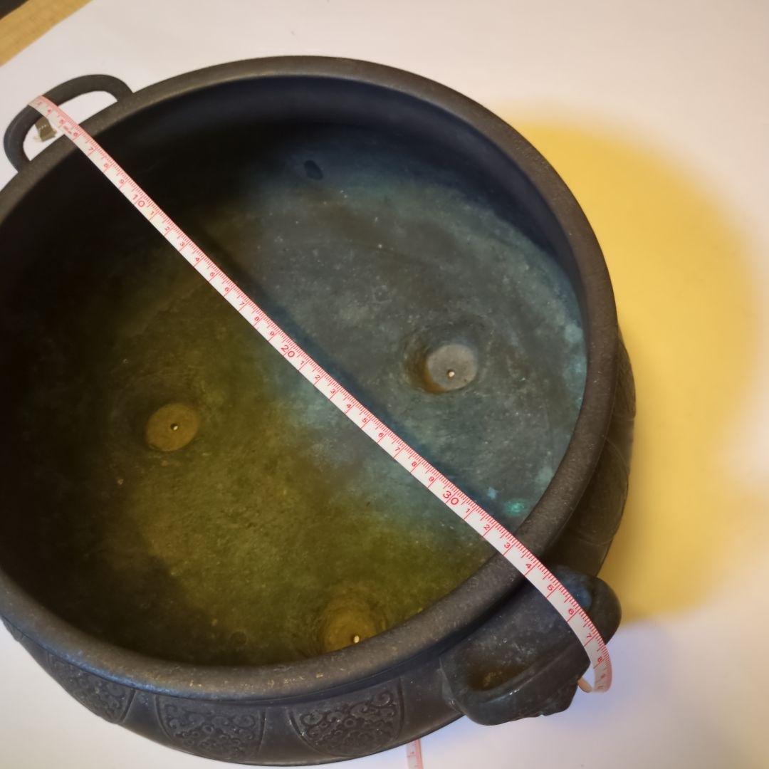 火鉢？　香炉？　金属製　銅製？　アンティーク